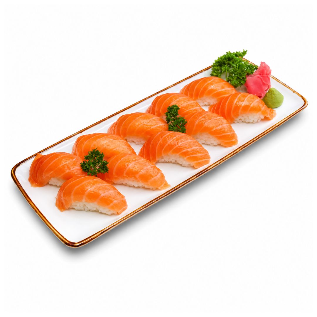 Niguiri salmón 10 pzs: imagen 1