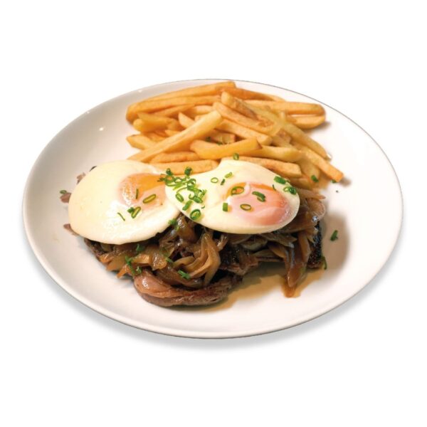 Bife de Chorizo a Caballo