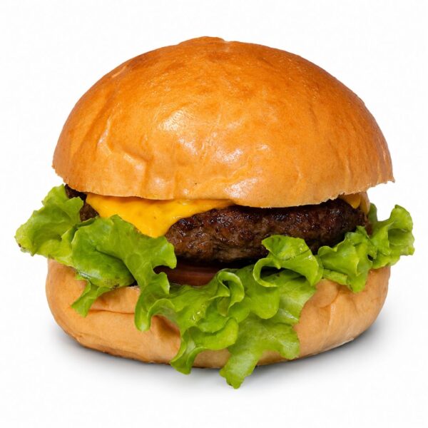 Hamburguesa de Carne con Papas Fritas