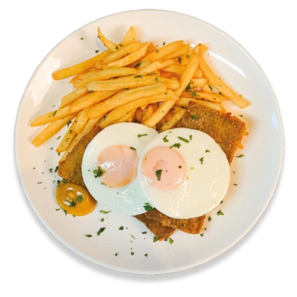 Milanesa de Carne a Caballo