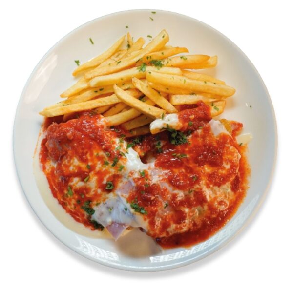 Milanesa de Pollo a la Napolitana