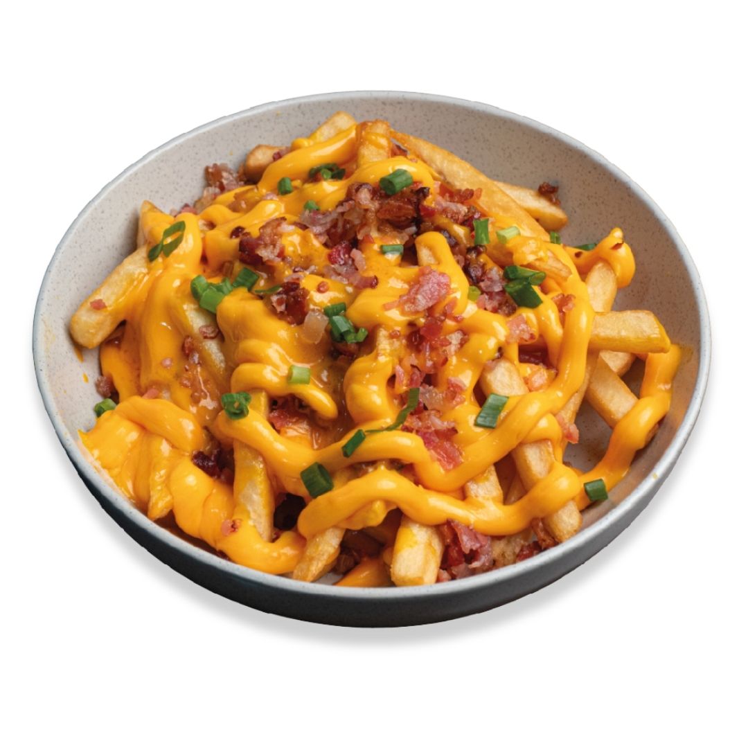 Papas Fritas con Cheddar y Bacon: imagen 1