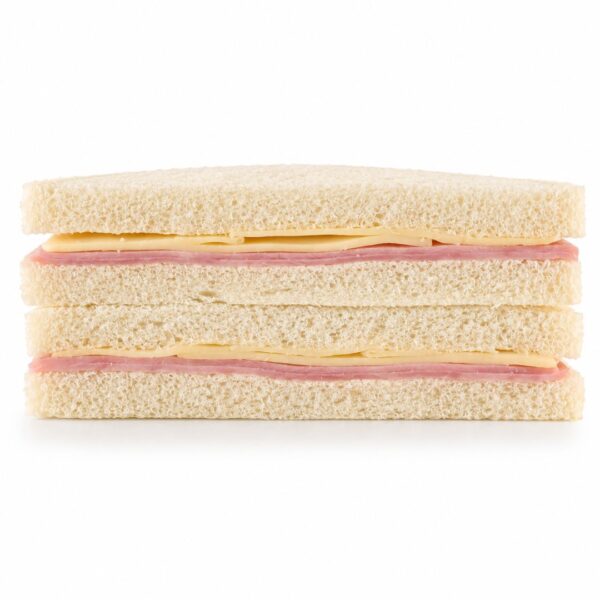 Sándwich de Miga de Jamón y Queso